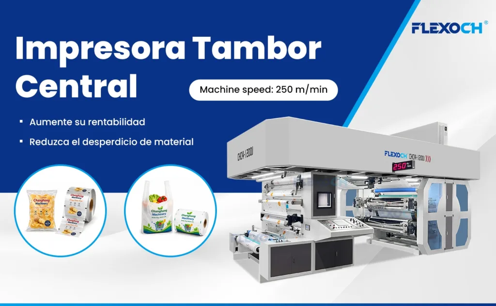 Cómo la Máquina flexográfica y la Impresora tambor central ayudan a reducir desperdicios y aumentar la rentabilidad en la producción de packaging